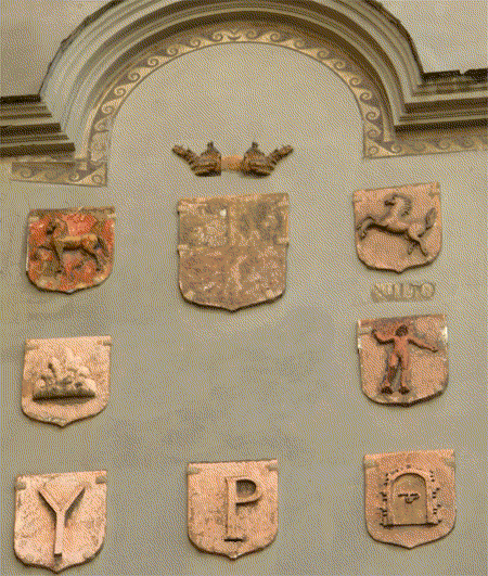 Gli Stemmi dei Sedili di Napoli. Chiesa di San Lorenzo