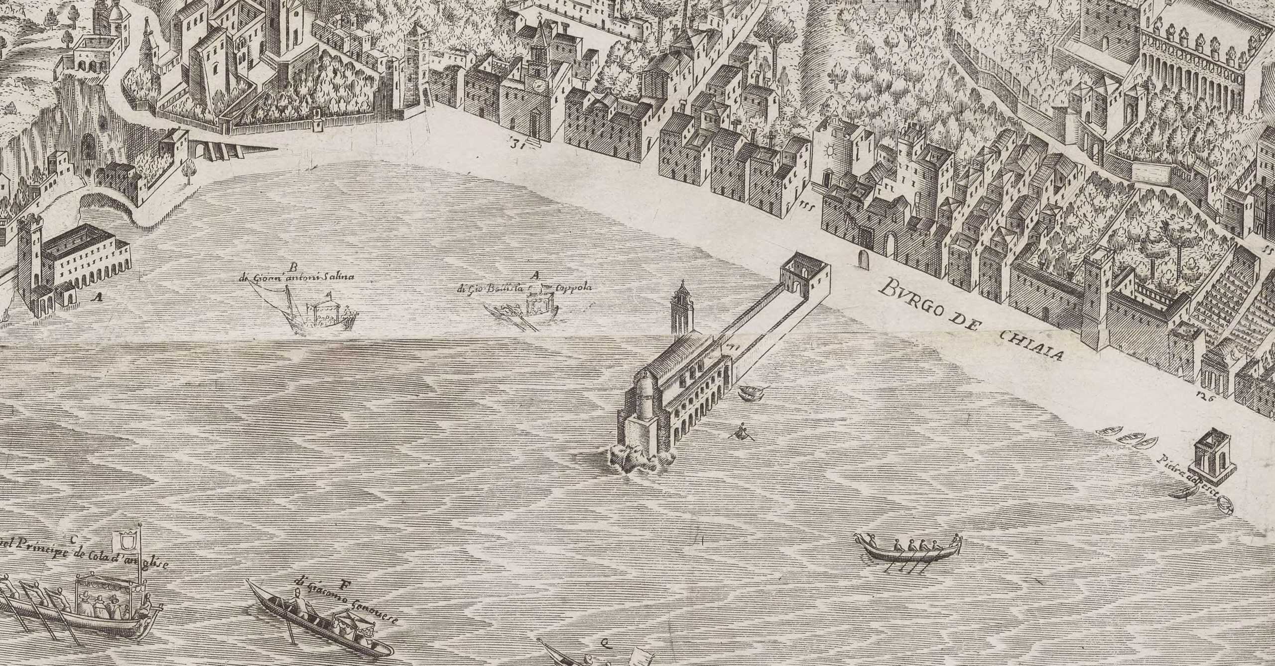 Pianta Baratta1628 Particolare